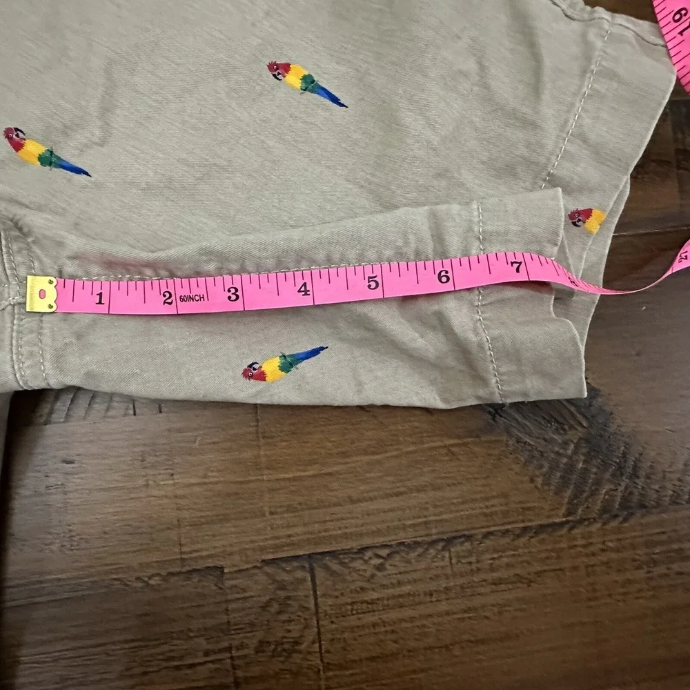 Gap‎ Boys Khaki Shorts with Stretch With Parrots Size 14